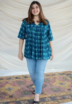 Purvi Dabu Cotton Top