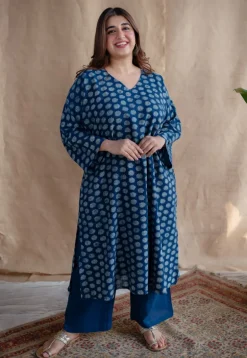 Rahie Slub Cotton Straight Pant