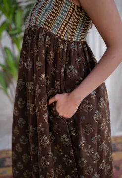 Raisha Ajrakh Cotton Dress