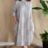 Rajvi Batik Cotton Satin Dress