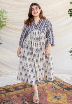 Raunak Bagru Cotton Dress