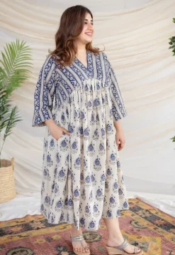 Raunak Bagru Cotton Dress