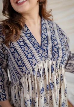 Raunak Bagru Cotton Dress