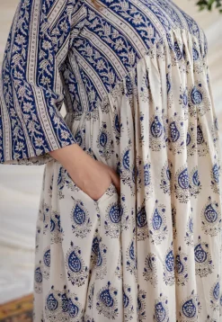 Raunak Bagru Cotton Dress