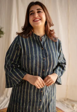 Reeha Ajrakh Cotton Kurta