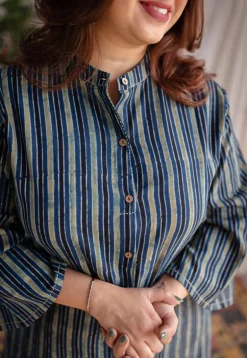 Reeha Ajrakh Cotton Kurta