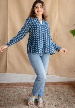 Rua Dabu Slub Cotton Top