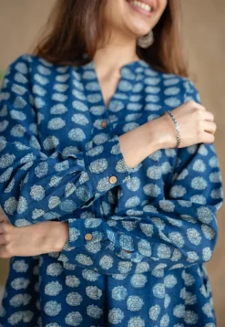 Rua Dabu Slub Cotton Top