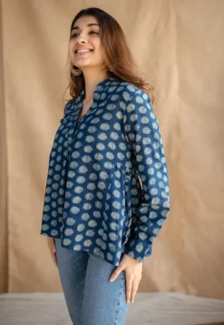 Rua Dabu Slub Cotton Top