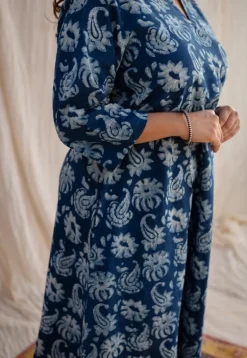 Saavi Dabu Cotton Kurta
