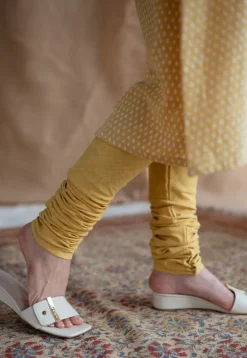 Saeda Slub Cotton Churidar