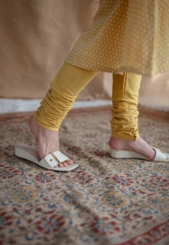 Saeda Slub Cotton Churidar