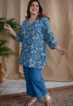 Sahar Dabu Slub Cotton Top