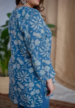 Sahar Dabu Slub Cotton Top