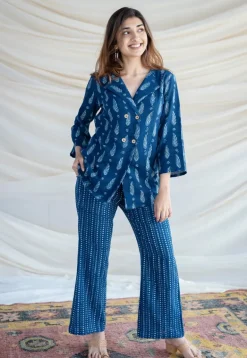 Samita Dabu Cotton Co-ord Set