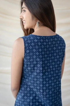 Sara Cotton Dabu Dress