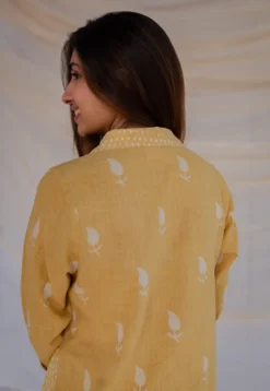 Shaista Slub Cotton Kurta Co-Ord Set