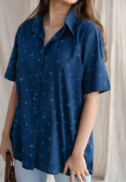 Shaivi Ajrakh Cotton Shirt