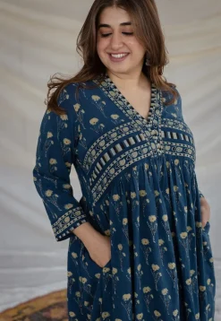 Shaurya Ajrakh Cotton Dress