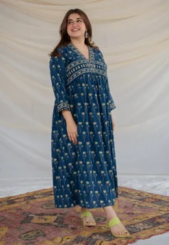 Shaurya Ajrakh Cotton Dress