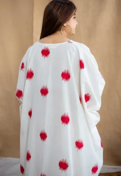 Sifra Block Printed Cotton Kaftan