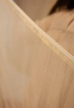 Surina Mulmul Cotton Beige Kurta Set (Set of 3)