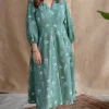 Taima Dabu Slub Cotton Dress