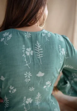 Taima Dabu Slub Cotton Dress