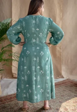Taima Dabu Slub Cotton Dress