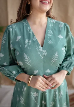 Taima Dabu Slub Cotton Dress