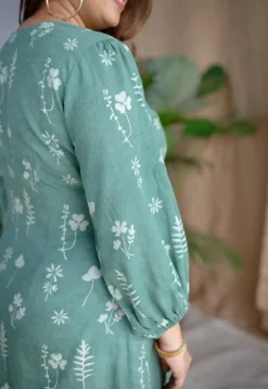 Taima Dabu Slub Cotton Dress