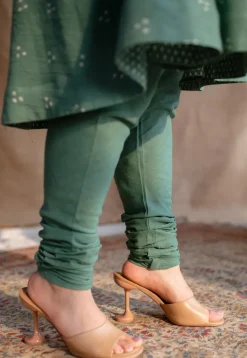 Tanjila Slub Cotton Churidar