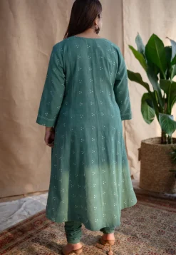 Tanjila Slub Cotton Churidar