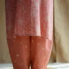 Tarin Coral Hand Block Print Slub Cotton Afghan Pant