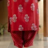 Tarin Madder Ajrakh Chanderi Silk Afghan Pant