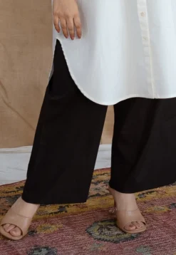 TIECO DyeVerse - Black Poplin Cotton Pant