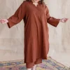 TIECO DyeVerse - Brown Kala Cotton Co-Ords