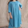 TIECO DyeVerse - Sea Blue Kala Cotton Co-Ords