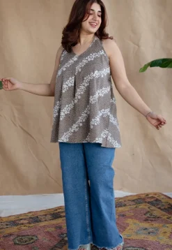Tiksha Batik Cotton Top