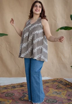 Tiksha Batik Cotton Top