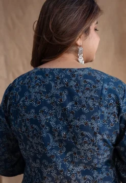 Tisha Ajrakh Cotton Kali Kurta