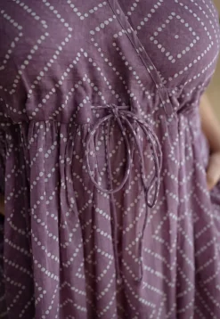 Urvika Batik Natural Dyed MulMul Cotton Dress