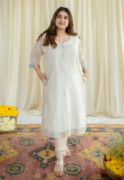 Virika Gold Tissue Chudidar