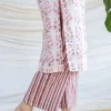 Yashi Pink Batik Cotton Straight Bottom