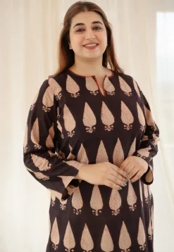 Zahira Bagru Cotton Kurta