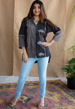 Zainit Ajrakh Cotton Shirt