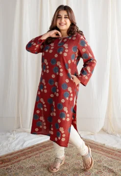 Zoha Ajrakh Cotton Kurta