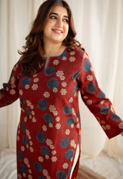 Zoha Ajrakh Cotton Kurta