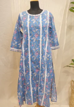 Zohra Sanganeri Cotton Kurta