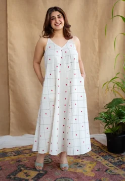 Zoyel Block Printed Cotton Dress